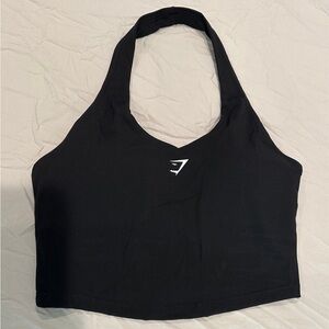 Black Halter Bra Gymshark dupe